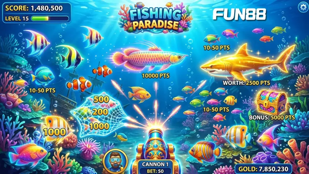 bắn cá Fishing Paradise